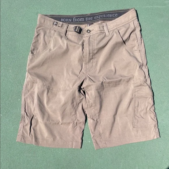 Prana Mens brown shorts - Picture 1 of 4